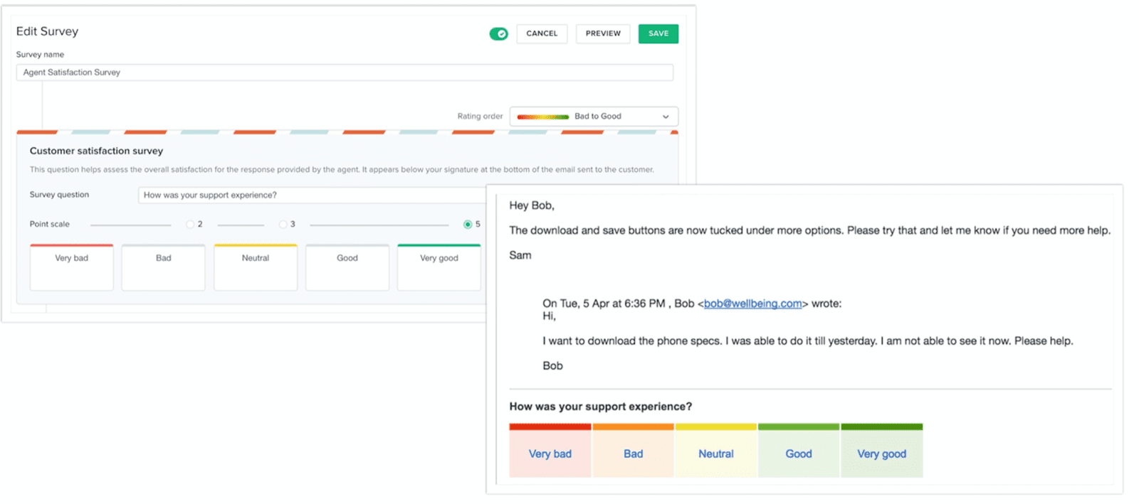 Freshdesk | Encuesta de Satisfacción | CSAT Surver