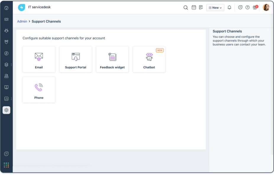 Freshservice | Soporte multicanal desde una única plataforma