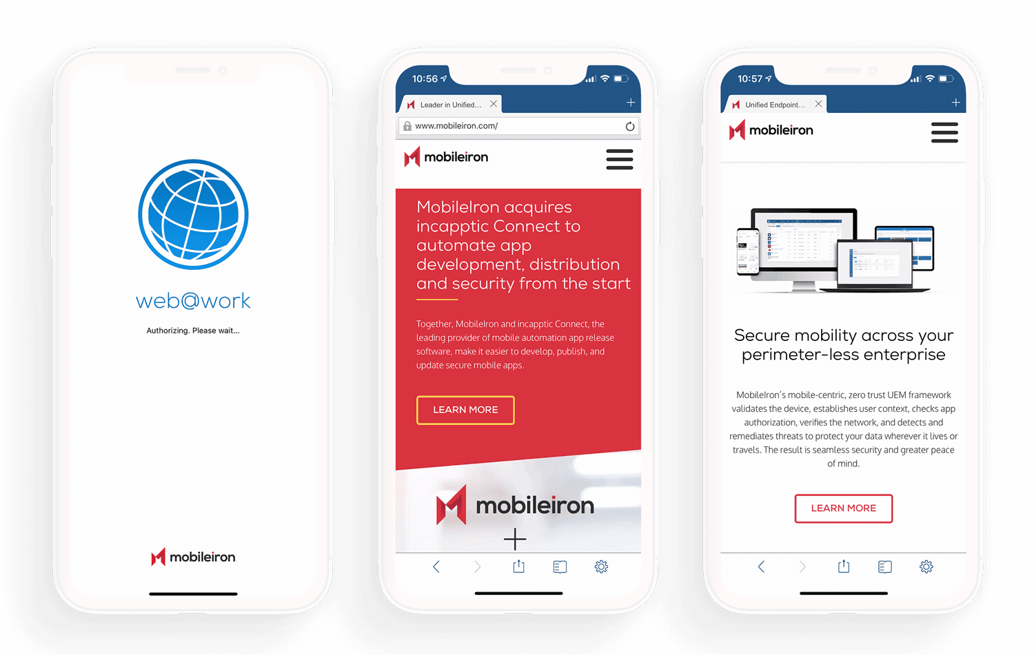 Mobileiron | Kiosk | Web@work