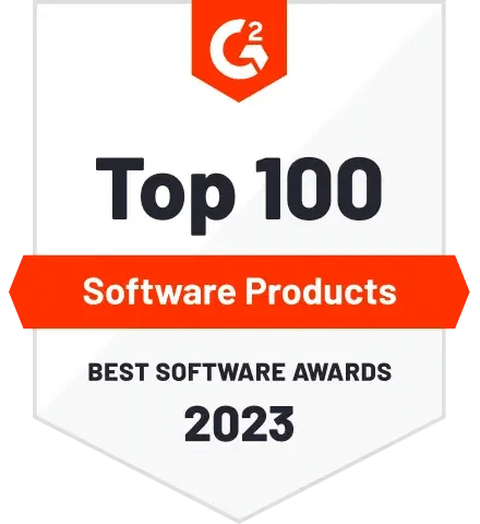 G2 Best Software Award 2023